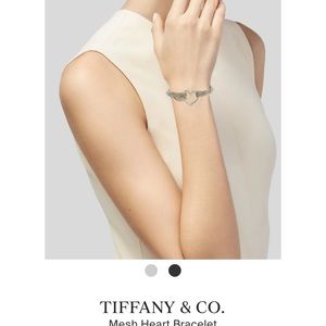 TIFFANY & Co. Inspired Mesh Heart Bracelet